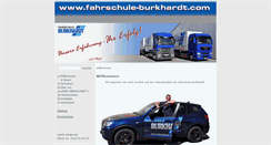 Desktop Screenshot of fahrschule-burkhardt.com